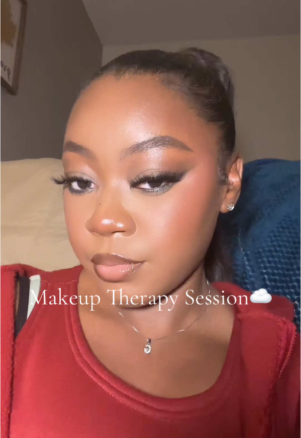 who doesn’t love a makeup sesh?🥹  #palaceofpalettes #makeuptutorial #makeupartist #blackgirlmakeup #makeuptherapy 