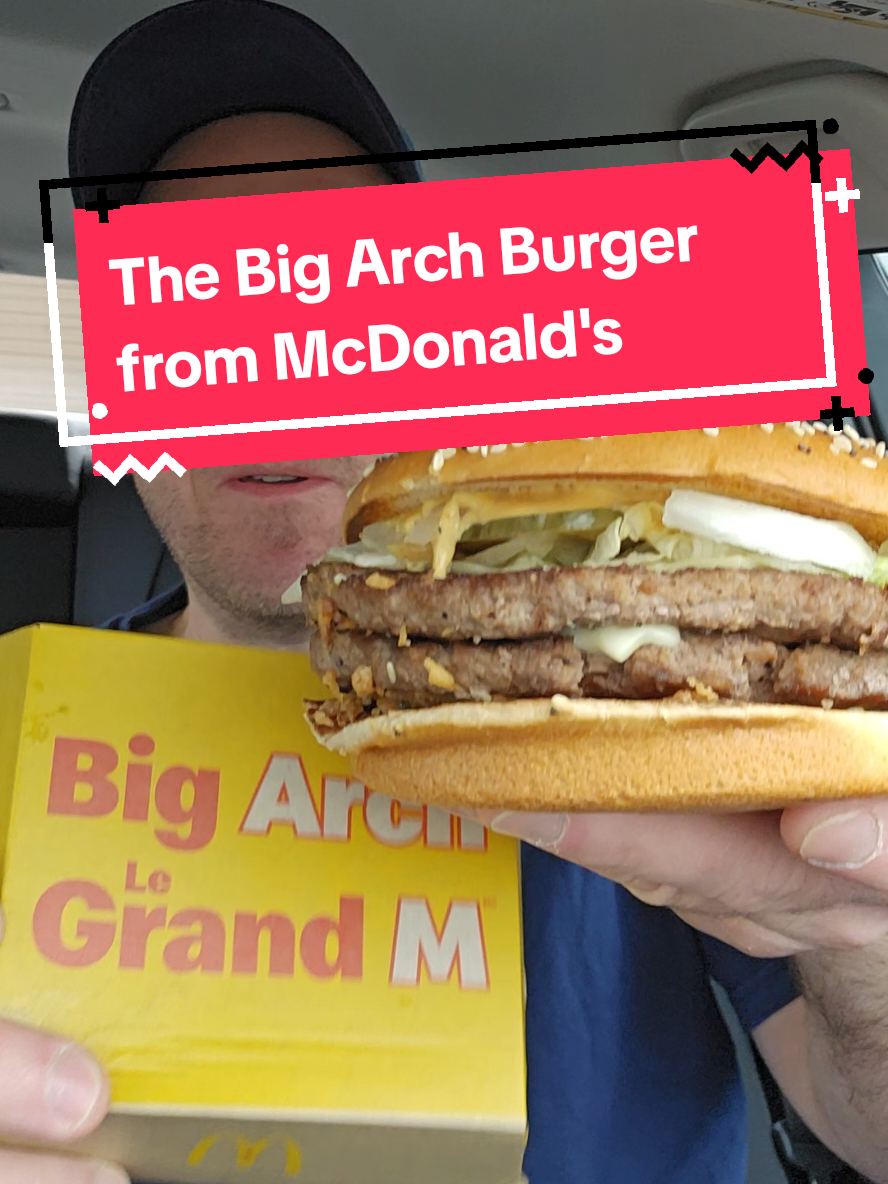 McDonald's is slowly rolling their Big Arch Burger worldwide and it is expected to come to the US at some point soon and I have to say it's delicious.  It has the QPC patties which are freshly made and the white cheddar cheese is great... but the new Arch Sauce really steals the show. Would you give this a try once McDonald's brings it here? . . #mcdonalds #macdonalds #fastfood #fastfoodlife #FastFoodReview #foodreview #burgers #bigmac #eating #quarterpounder 