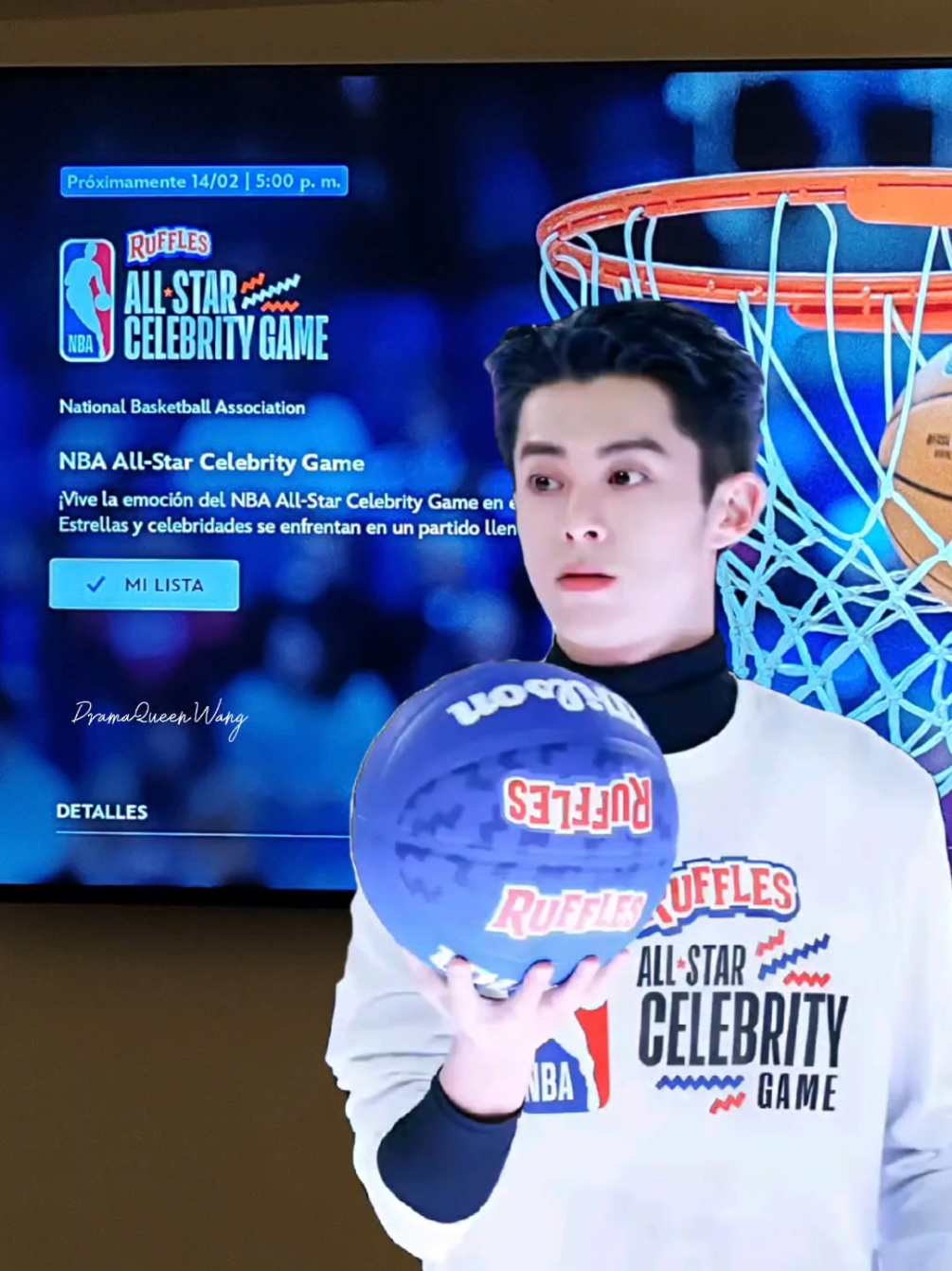 Mañana viernes 14 de febrero es la cita con nuestro amors para verlo jugar en la NBA 💕🏀💜#DylanWang #WangHeDi #dylanwang王鹤棣 #wanghedi王鹤棣 #NBA #allstarcelebritygame #allstargame #cdramalovers #cdramas #espn #CapCut 