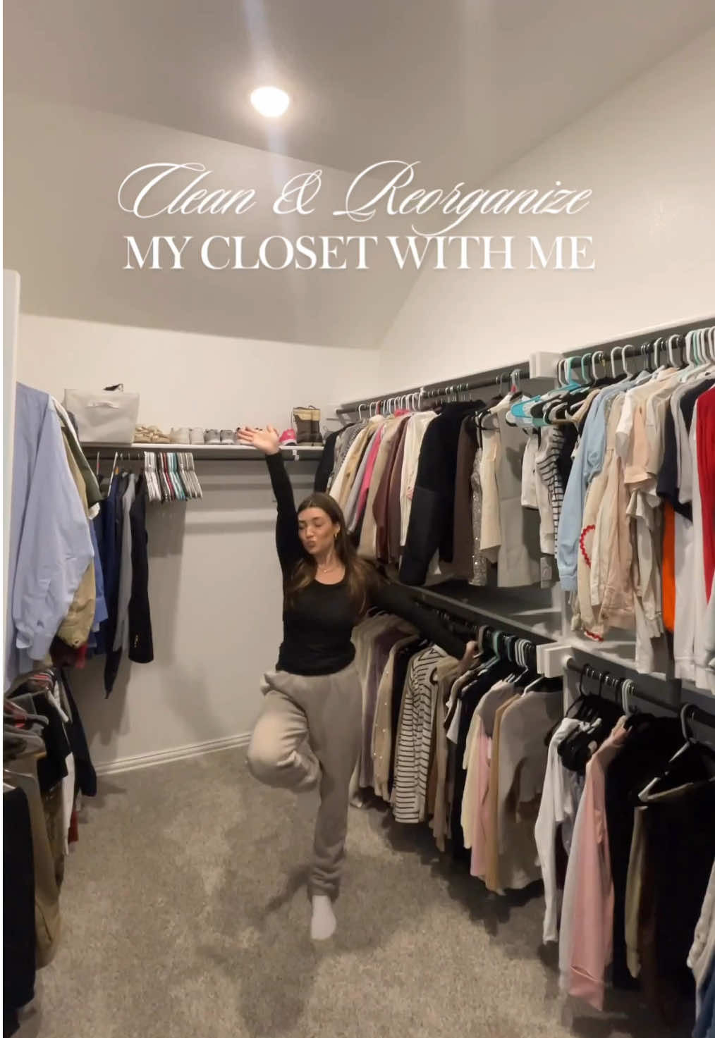 SCREAMING!!!! I GOT TIKTOK BACK!!!!! after the ban I was that dummy who deleted the app and haven’t been able to get it back… soooo here I am! Back and ready to catch you up on everything 🤪💗 #closetcleanout #closetorganization #declutter #closettour #newhouse #fyp