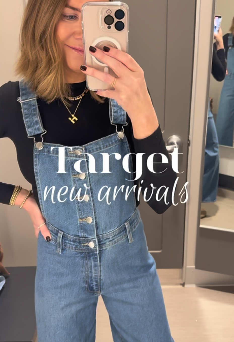 🔗 is in the c0mments!⬇️Target over here just love bombing us with new arrivals😍 I wanted to take everything home.  Target just keeps getting better and better! I couldn’t love these new arrivals more🫶🏼 I’d size up on the overalls, everything else fits very TTS. #targetstyle #fashionover40 #styletok  #Targethaul #springoutfit #springstyle #workoutfit #casualmomstyle #vacationoutfit #targetnewarrivals #trendystyle #elevatedcasual #ltkstyletip #ltkmostloved 