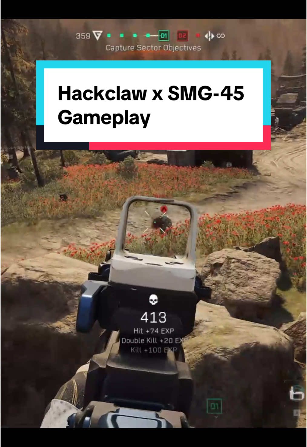 Hackclaw x SMG-45 Gameplay. My best performance so far 😅 #deltaforcegame #deltaforce #garenadeltaforce #deltaforcegameplay 