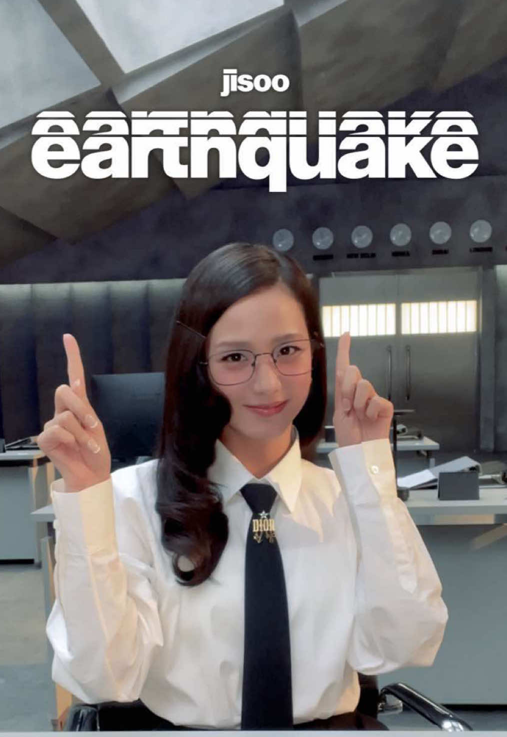 I think I’m gonna 🤓 #JISOO #지수 #AMORTAGE #earthquake #earthquake_challenge