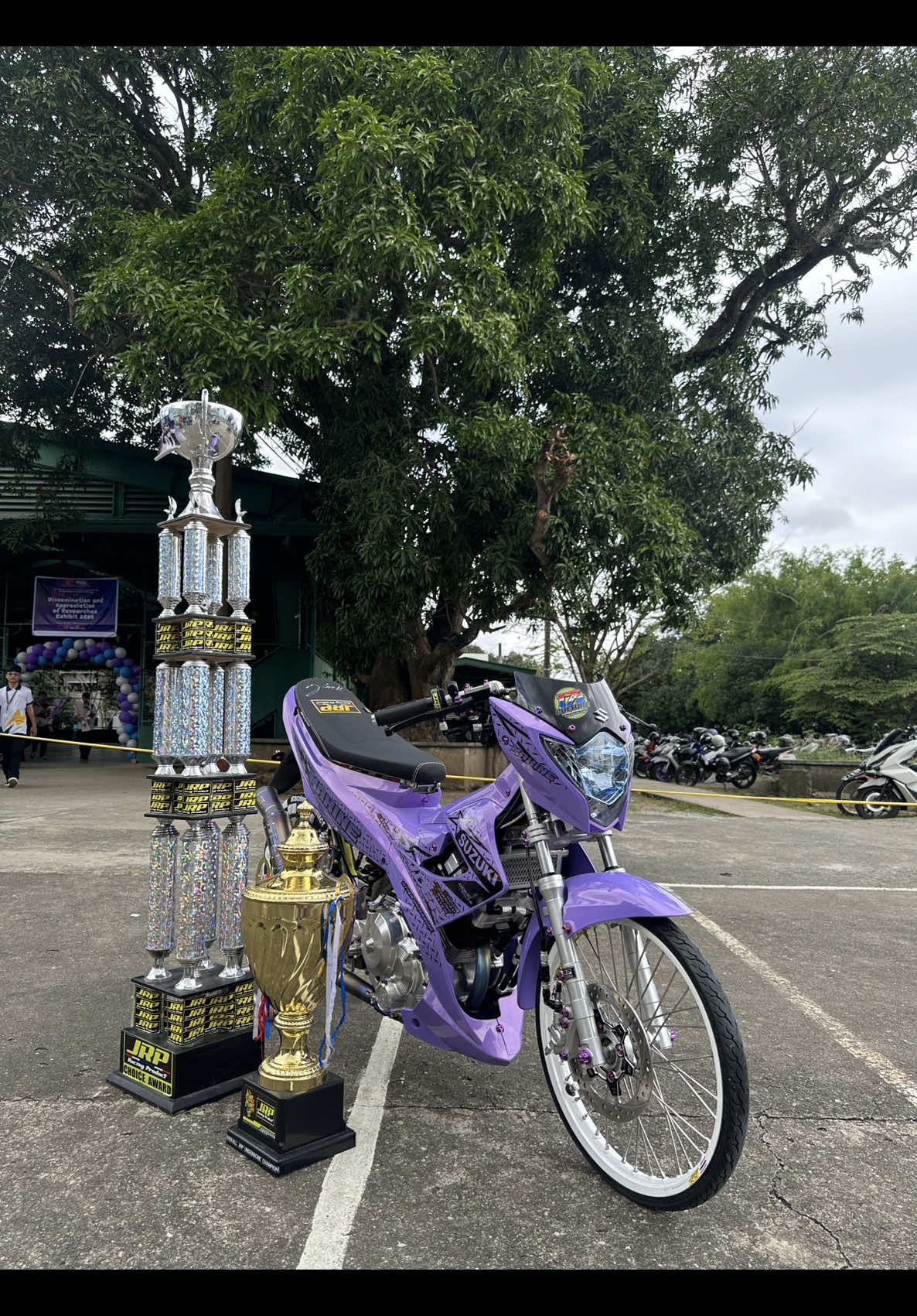 PEOPLE CHOICE AWARD TUPC EXHIBIT MOTOR #raider150carb #foryoupage #raider150 #maxinecarb #rpstraight & #trending #fyppppppppppppppppppppp #fyp™#fypTM ##17scultureph##streetbike##stocklangpo##straightjrp##cavitepride#violet