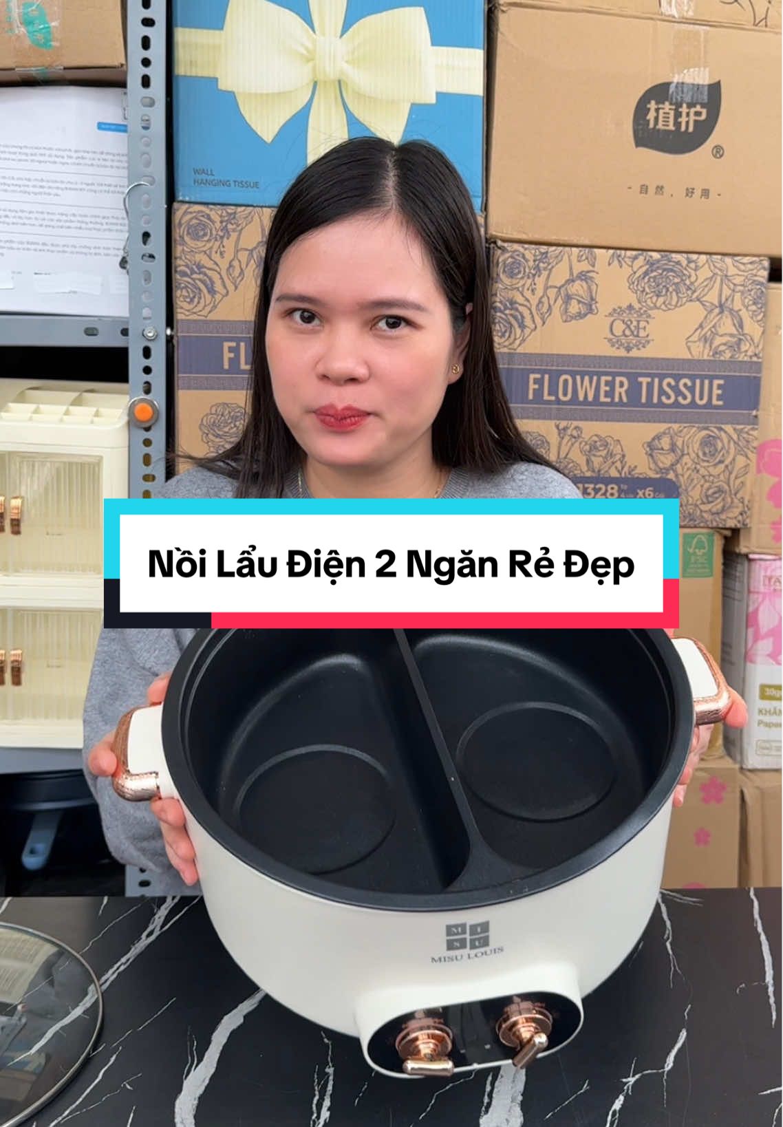 Nồi lầu điện 2 ngăn đẹp tiện rẻ các bác ạ #noidiendanang #noilau2ngan #noilaudien2ngan #noidien2ngan #xuhuong #xuhuongtiktok 