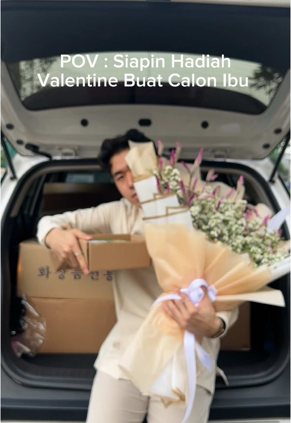 setiap hari, adalah hari kasih sayang, but happy valentine’s day bu istri @Velia 💐🤍 #SelfLoveSkineye #BlemishBuster #GlowOnTheGo #SkincareKorea #SkincareViral 