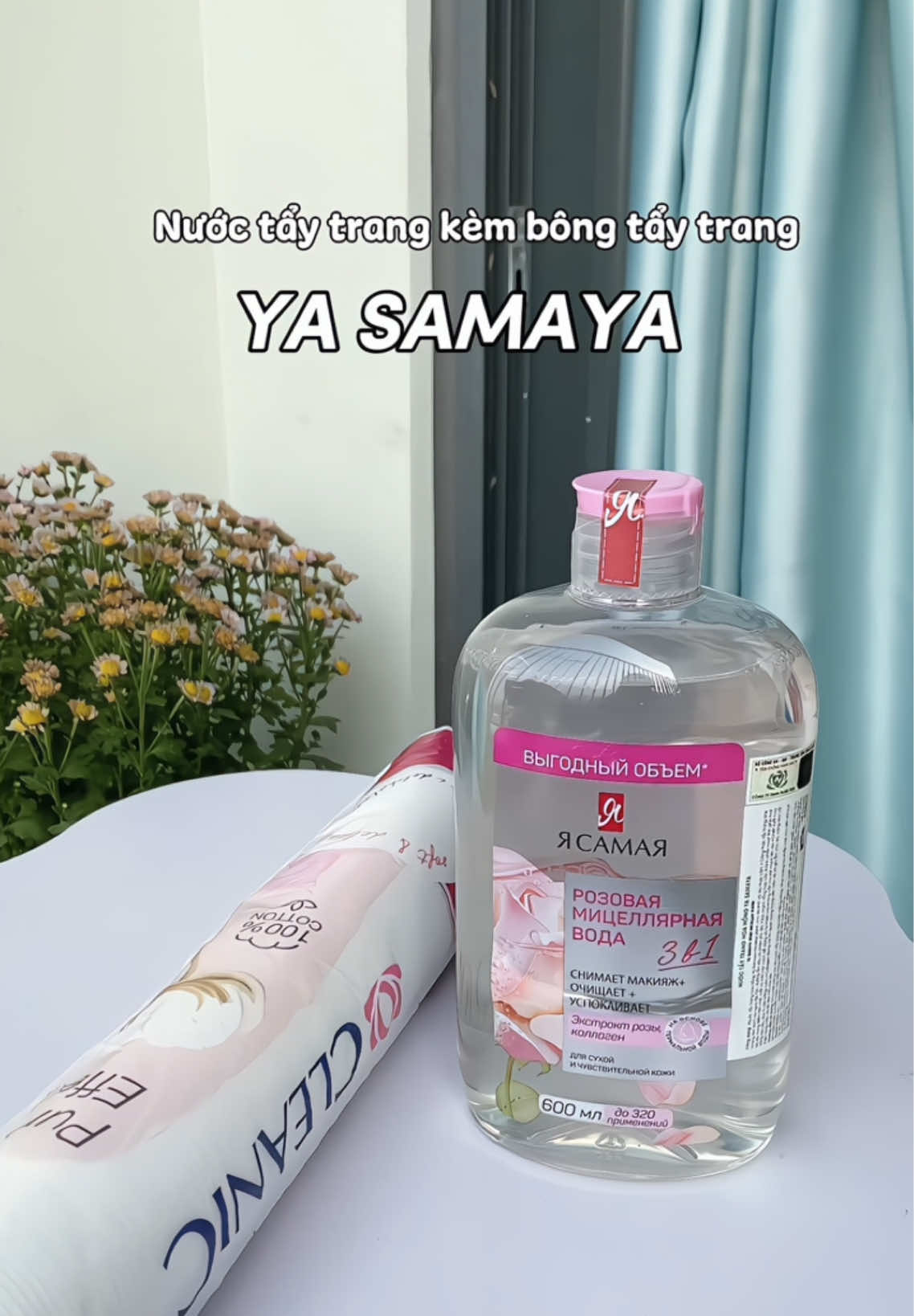 Nước tẩy trang tận 600ml ngon bổ rẻ cho mí bà nè 💦 #xuhuong #xuhuongtiktok #trend #trending #viral #thinhhanh #review #hgreview #beauty #skincare #skincareroutine #skincaretips #nuoctaytrang #nuoctaytrangsachsau #nuoctaytrangyasamaya #nuoctaytrangyasamaya600ml #yasamaya #nuoctaytrangnga 