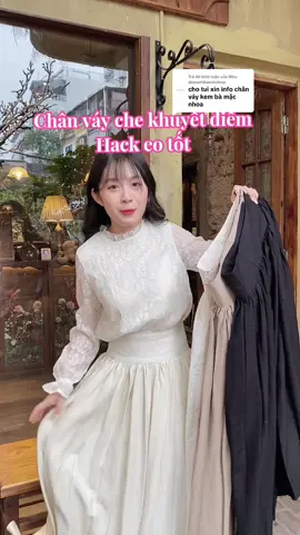 Trả lời @Miru dessert&workshop  Tui mặc cái cvay này đi muôn nơi lun í quá đúng gu bánh bèo tuii #vay #chanvay #chanvayxinh #mayhocyeu #vayxinh #thoitrangnu #setvay #setvaytieuthu 