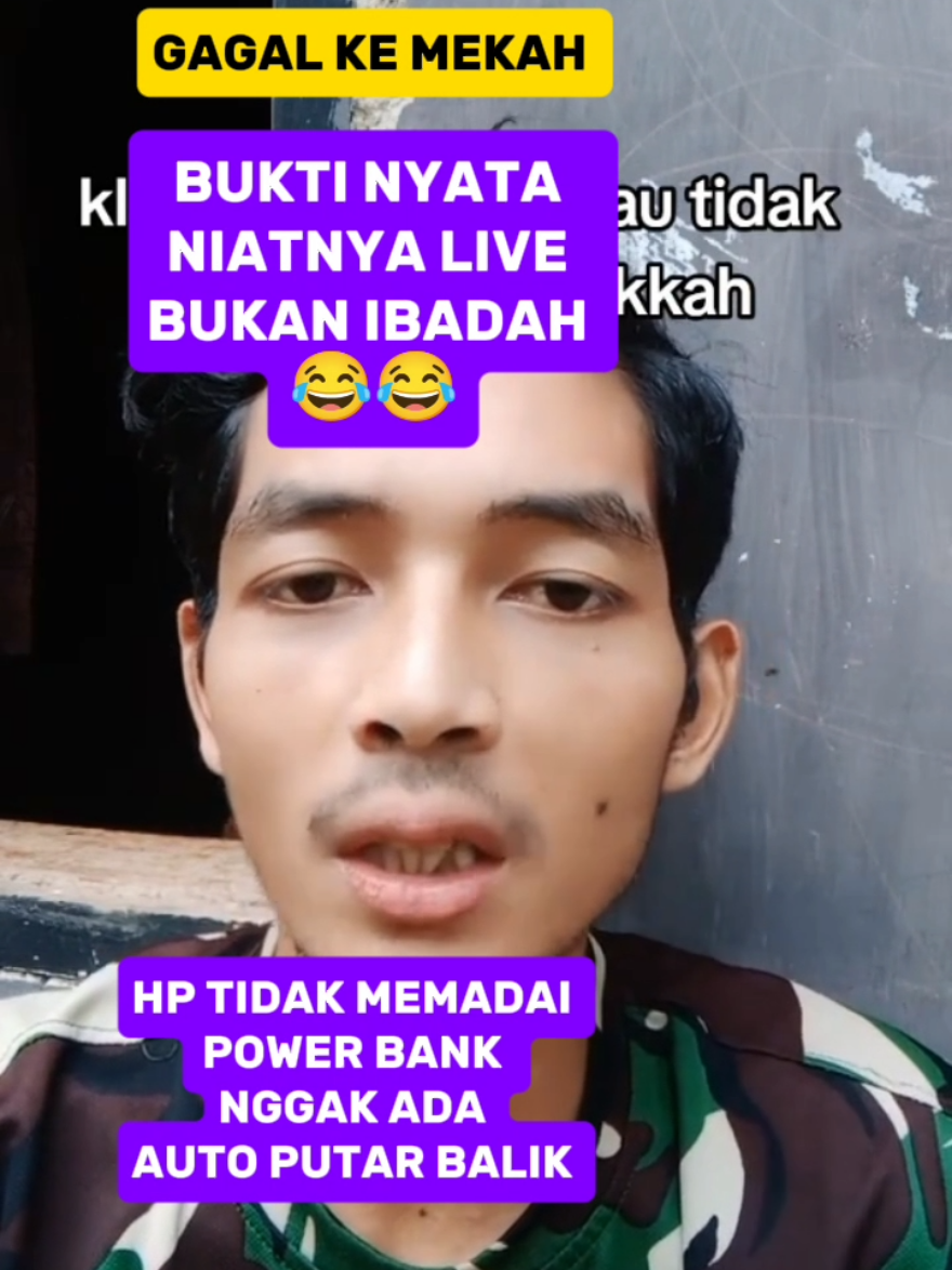 Bukti nyata niat ke Mekah cuman untuk live 😂 #kemekahjalnkaki #jalankakikemekah #fylpシ 