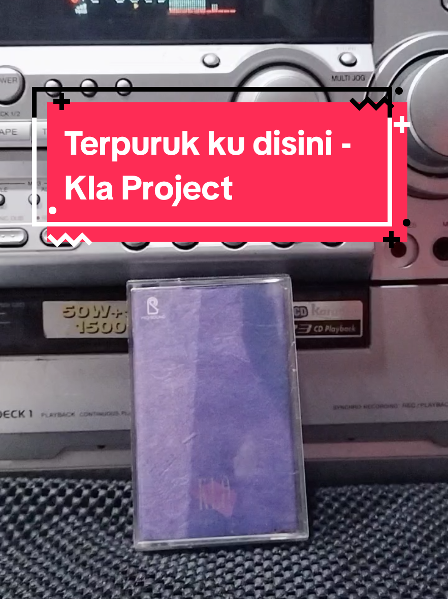 Terpuruk ku disini - KLA project . Terpurukku di sini adalah hit single milik Kla Project di album ke 4 mereka yang bertajuk 'Ungu'.  Di rilis tahun 1994, Album ini sukses dan banyak meraih penghargaan di masa nya. mari nyanyi bareng...!! . #terpurukkudisini #klaproject #musikindonesia #kasetpita #kasetjadul #rilisanfisik #lagulawas #lagu90an #musik90an #sukanostalgia #lagunostalgia 