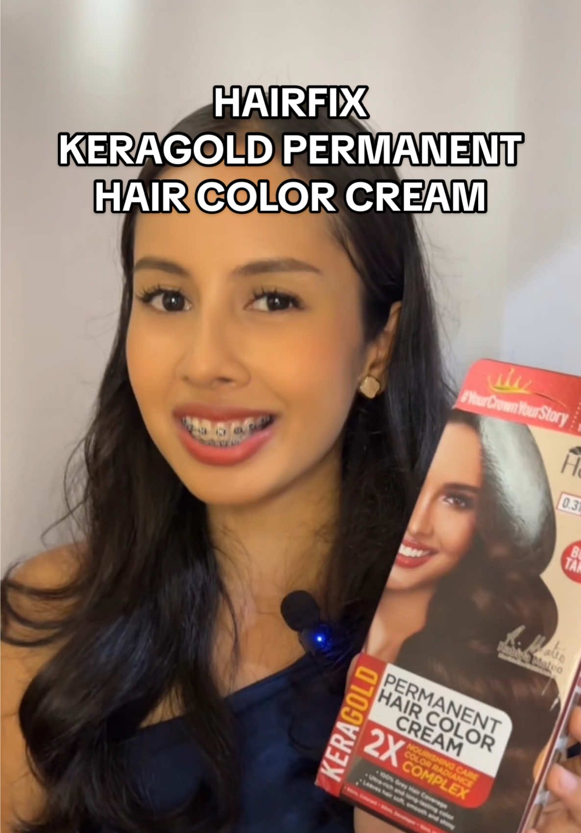 Where are my hair color girlies at? Let’s talk! ✨ Ready for a bit of a change, because I can! Got my Hair Fix Keragold Permanent Hair Color Cream ready to go. Find it in my yellow basket or at any Watsons branch! #HairfixPH #BecauseICan #haircare #hairtips 