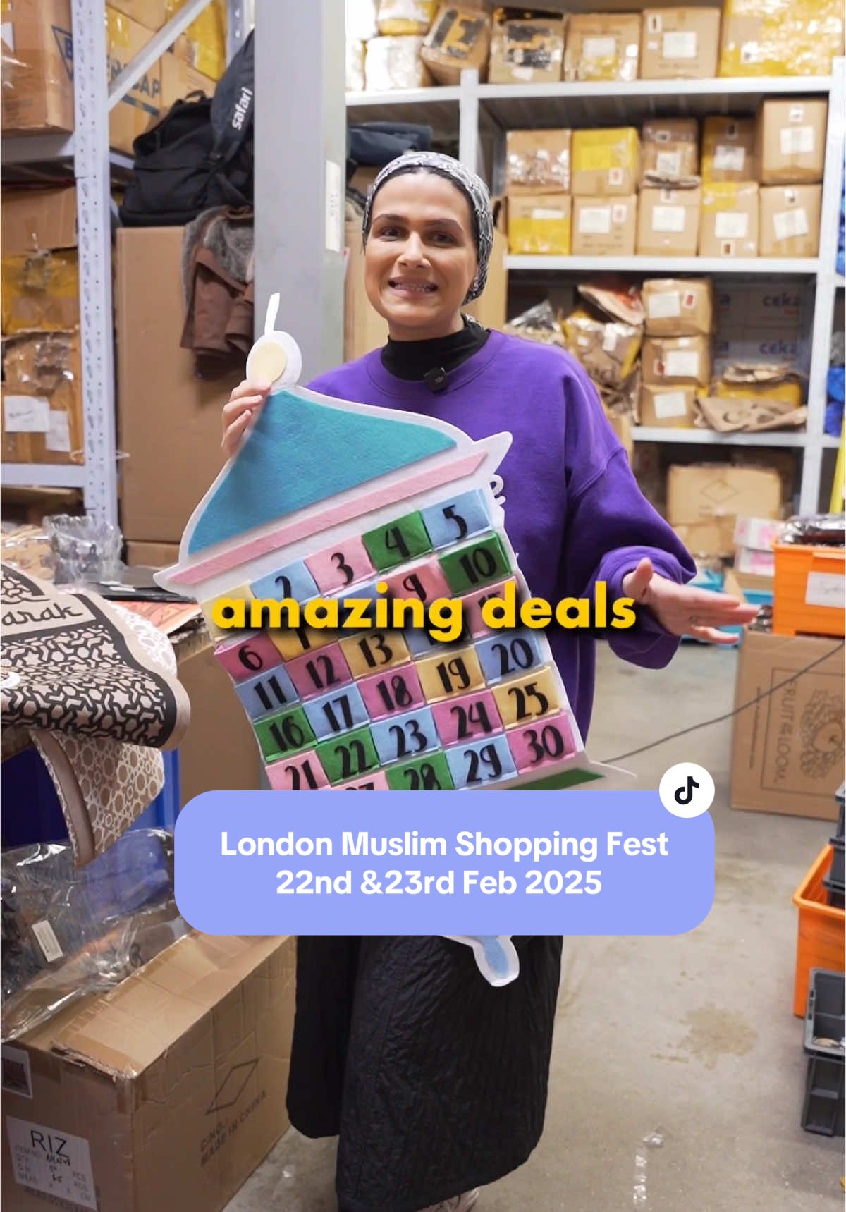 @MuslimShoppingFest 22nd & 23rd Feb 2025. See you all there