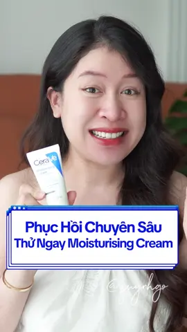 Da căng khoẻ không thể thiếu cấp ẩm. Dùng Kem Dưỡng CeraVe có công nghệ MVE độc quyền Cấp Khoá Ẩm và 3 Ceramides thiết yếu để Phục Hồi Da bạn nhé. #CeraVe #CeraVeVietNam #1HPhucHoi #VungHangRaoDa
