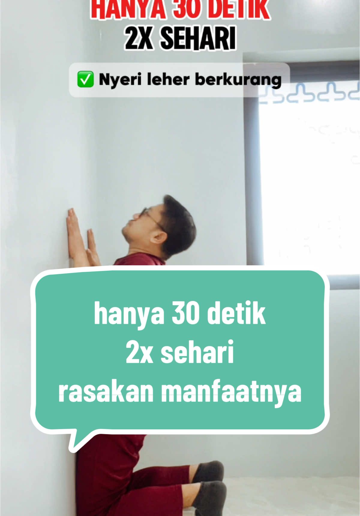 Hanya 30 detik 2x sehari, rasakan manfaatnya #drpras #fyp #backpain #posture 