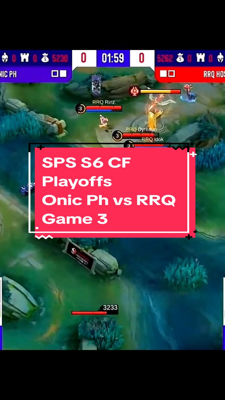 SPS | Season 6 | Challenge Finals | Playoffs | Onic Ph vs RRQ Game 3 #SnapdragonProSeries #mlbb 