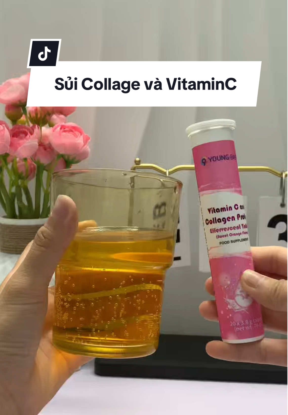 Bí quyết để có nàn da khoẻ đẹp đó là bổ sung collage nè mấy nàng##Collagen #VitaminC #Effervescent #Whitening #Daily