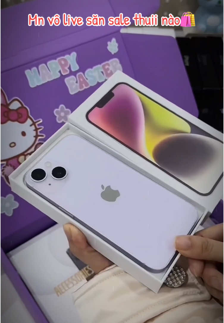 Mọi người vô live săn sale với e nàoo 🛍️#xuhuong #viral #saniphone1k #saleiphone #CapCut #saniphone 