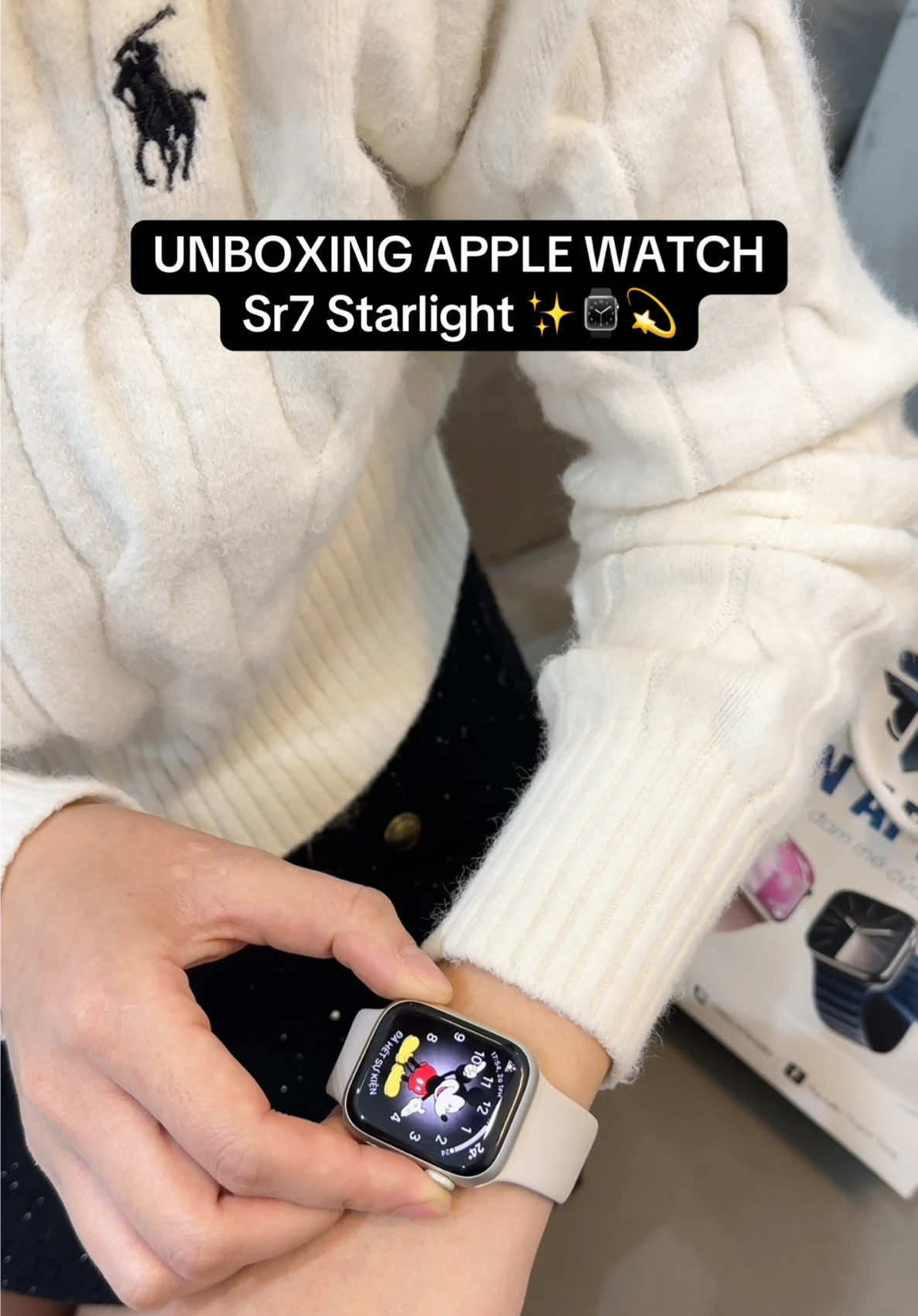 Videoo khách unbox trực tiếp tại shop ạ 😍😍 #xuhuong #xuhuongtiktok #applewatch #applewatchchinhhang #donghothongminh #donghoapplewatch #applewatchchinhhangappple #applewatchsr7 #applewatchseries #applewatchnu #applewatchchonu 