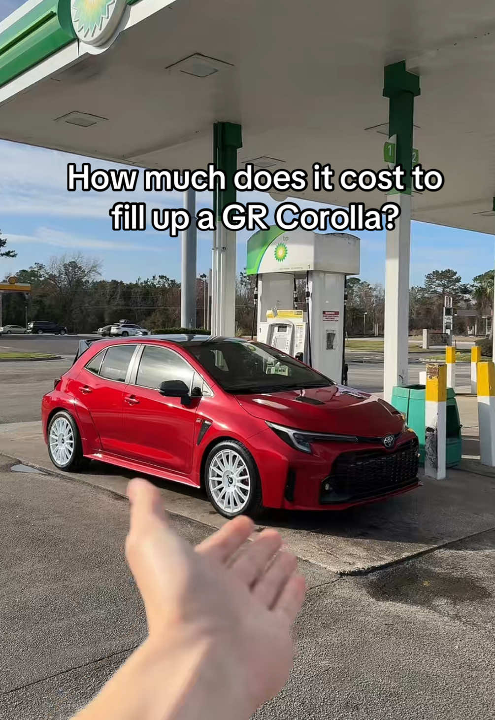 How much does it cost to fill up your car? Comment below #grcorolla 