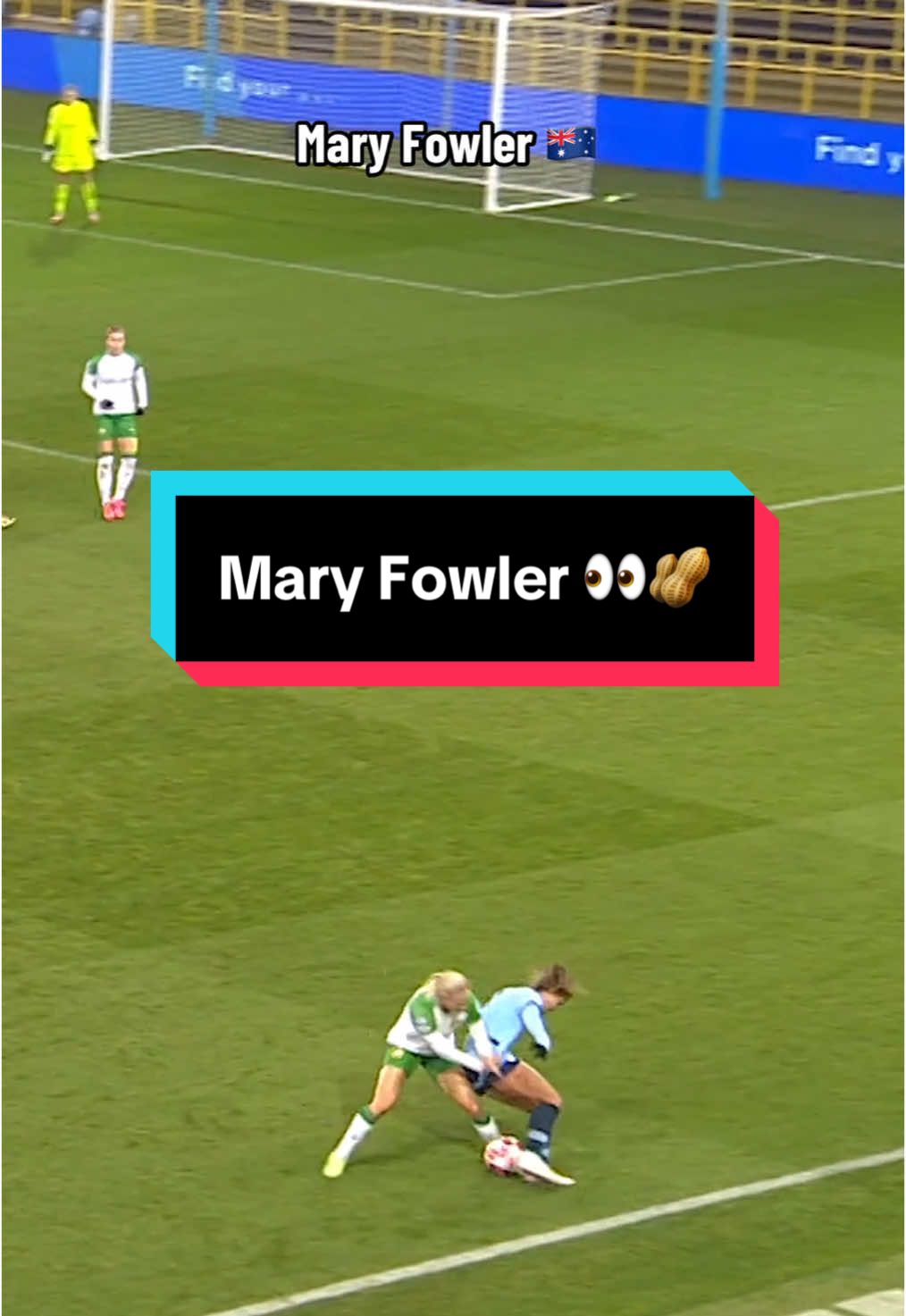 Cheeky nutmeg 🥜 #UWCL #ChampionsLeague #ManchesterCity #ManCity #WomensFootball #MaryFowler #HBD 