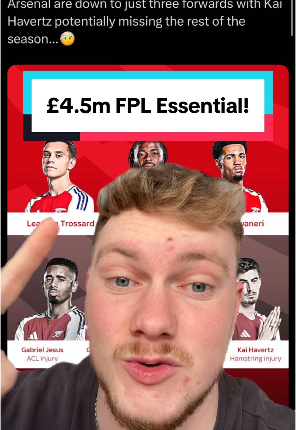 You NEED to get this player in your team in FPL! #fpl #fantasy #PremierLeague #arsenal #nwaneri #football #Soccer #fyp 