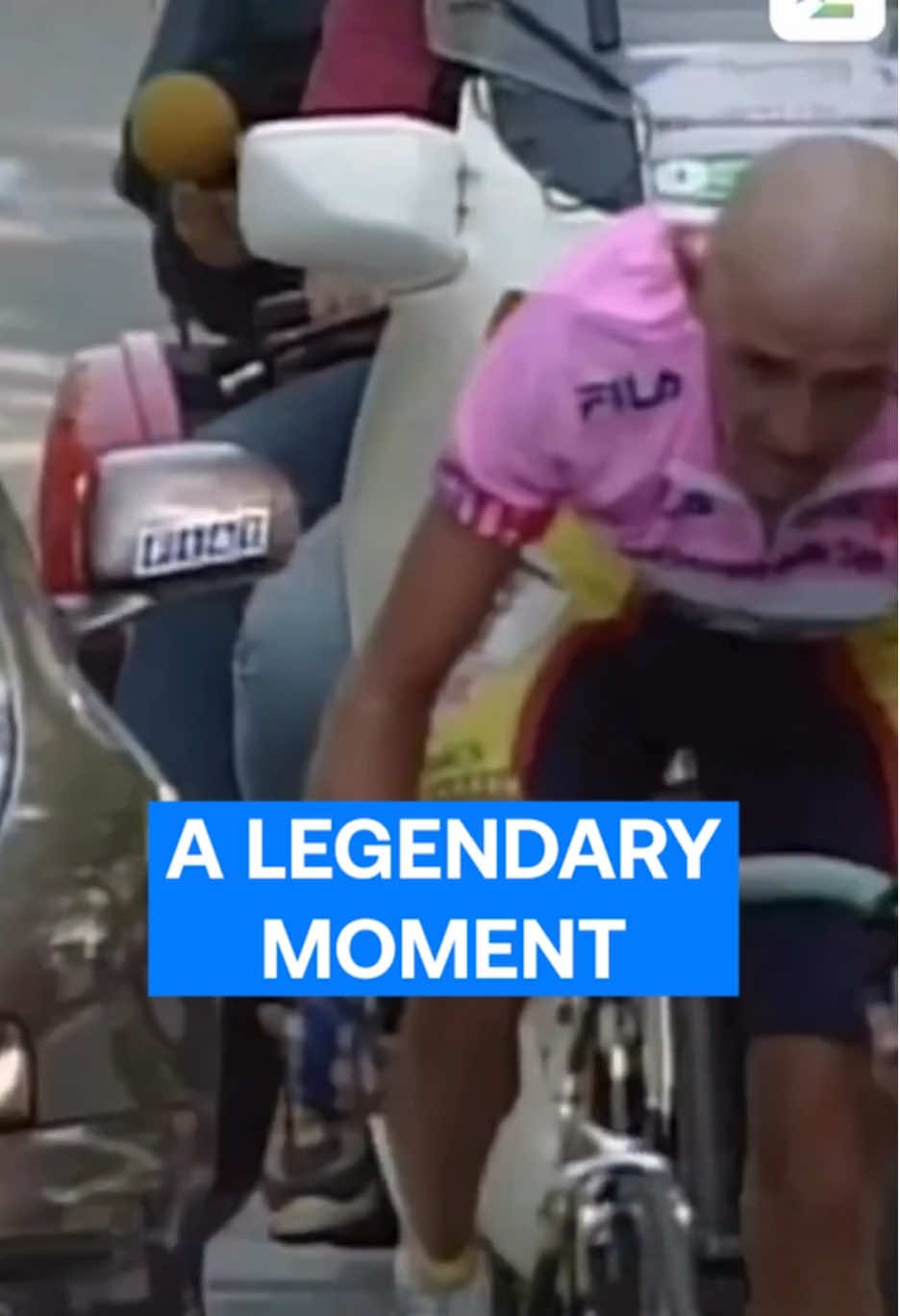 21 years after his passing, the memory of Marco Pantani will live forever 🙏  Let’s look back at his legendary comeback on the Oropa climb at the 1999 Giro d'Italia 🏴‍☠️⛰️  #Pantani #Cycling #Cycling