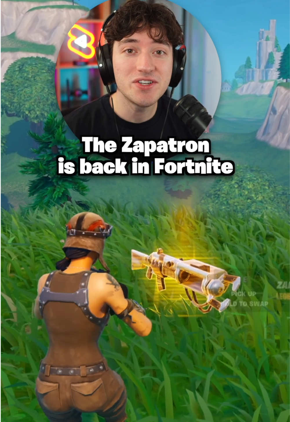 The Zapatron has returned after 2689 days… #fortnite #ogfortnite #fortniteupdate #fortnitenews 