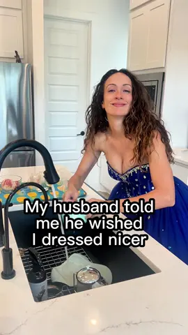 Careful what you wish for @DMH, it’s all ballgowns from here #marriagehumor #couplescomedy 