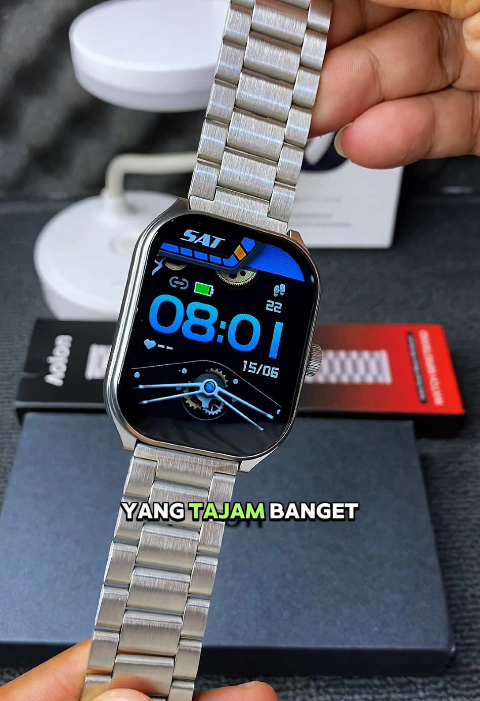 Serius ga nyesel beli smartwatch dari aolonid ini, memang benar recomended #aolonid #aolonwatchcurve #aolonidsmartwatch #aolonsmartwatch #smartwatch #smartwatchmurah 