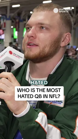 Which NFL quarterback received the most UNFAIR hate this past season 🤔 #nfl #patrickmahomes #jalenhurts #eagles #chiefs #aaronrodgers #jets #samdarnold #vikings #quarterback #football #fyp #nfltiktok 