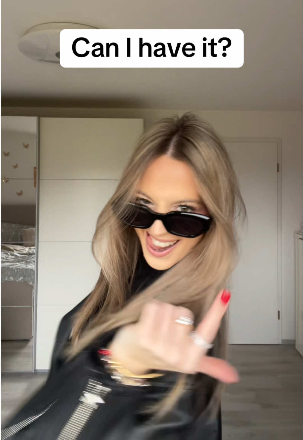 Can I?❤️‍🔥🤪 My sunglasses said NO🤣 #newtrend #freshhair #lastname #fypageシ #sunglasses #name #europe 