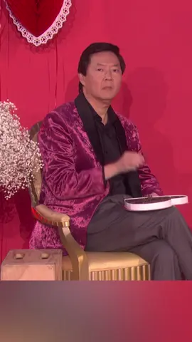 Nothing says #ValentinesDay like Ken Jeong and a Mad Lib. #theellenshow #kenjeong #madlin #poem #flashbackfriday 