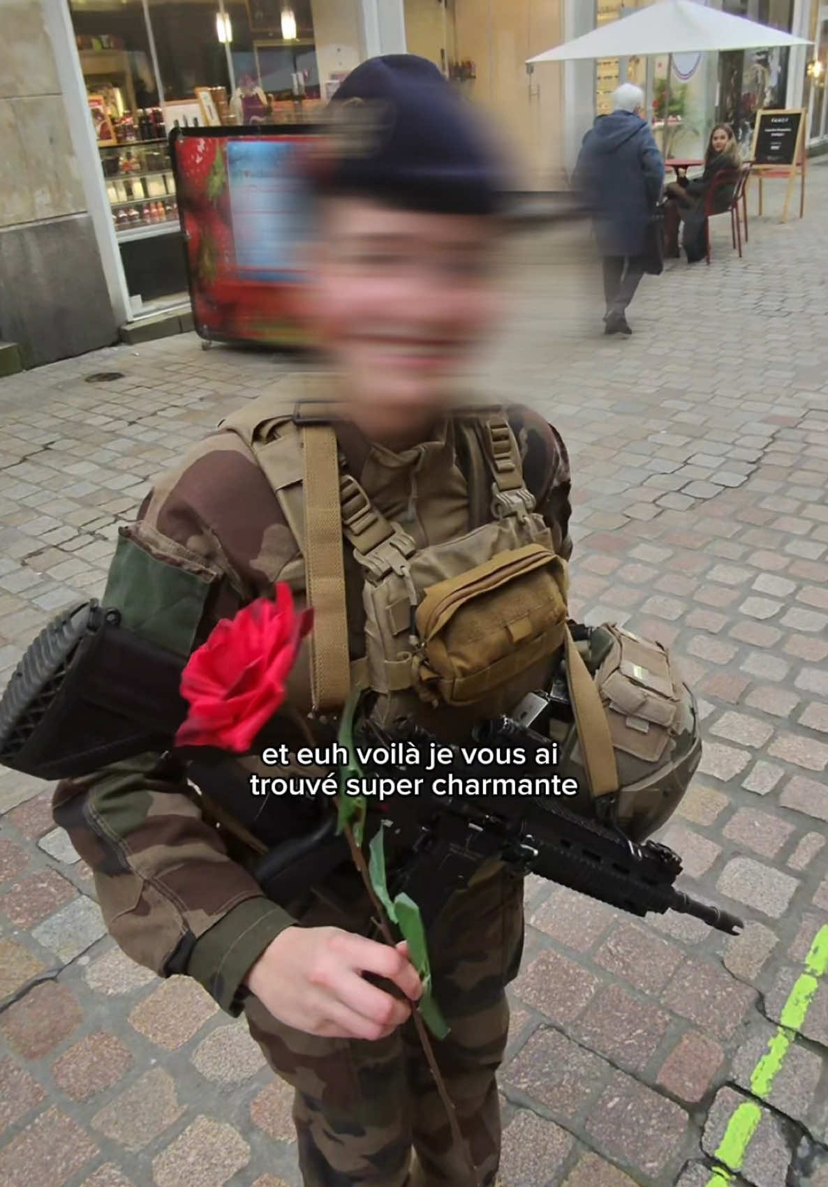 Mission séduction en terrain militaire… Vais-je réussir ? 🎖️🌹 #charme #confianceensoi #romantisme #saintvalentin #militaire #police #goodvibes #seducteurmasque #seduction 