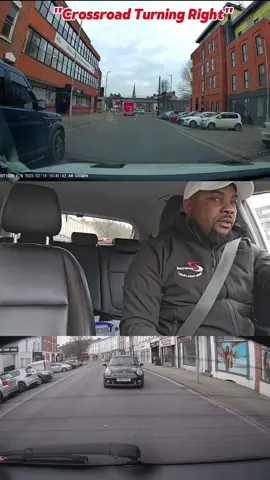 Covering a Crossroad turning right (nearside-nearside) #CapCut #driving  #drivingtips #trendingvideo #dbdrivingschool #drivingtest #drivingschool #learntodrive #drivinglessons #crossroads #for #tik_tok #everyone #viral_video #fyp #foryoupage❤️❤️ #viral_video 