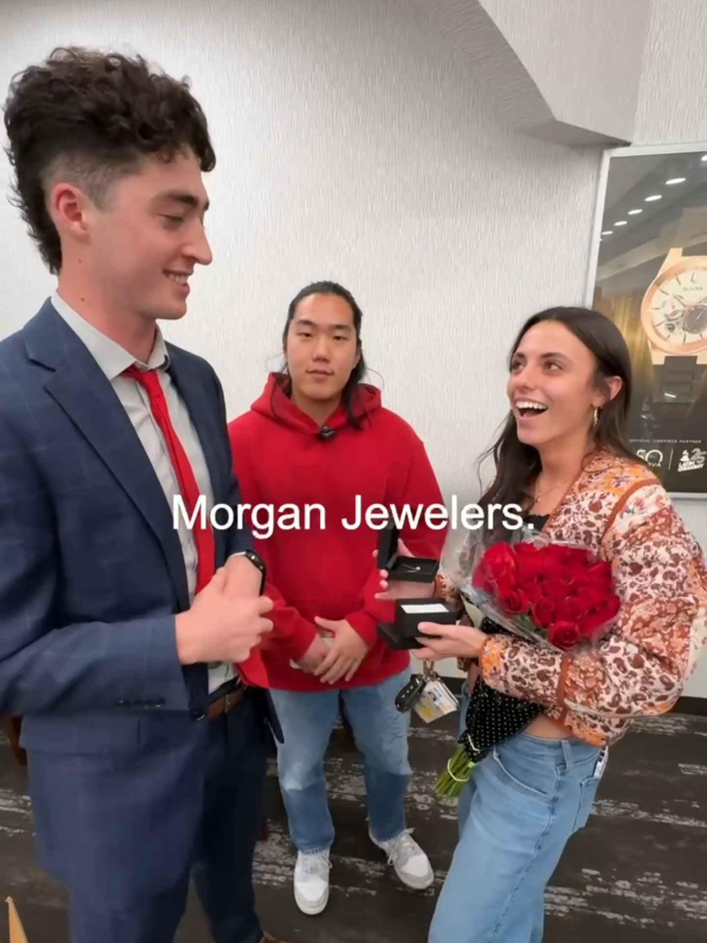 I reunited two long distance lovers as a valentines mystery gift #kaicenatplzcollab @morganjewelers