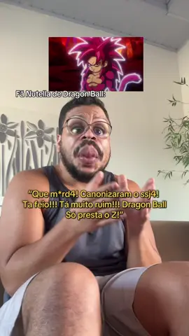 QUE MOMENTO BOM PRA SER FÃ DE DRAGON BALL 😍 #dragonball #ssj4 #anime #humor 