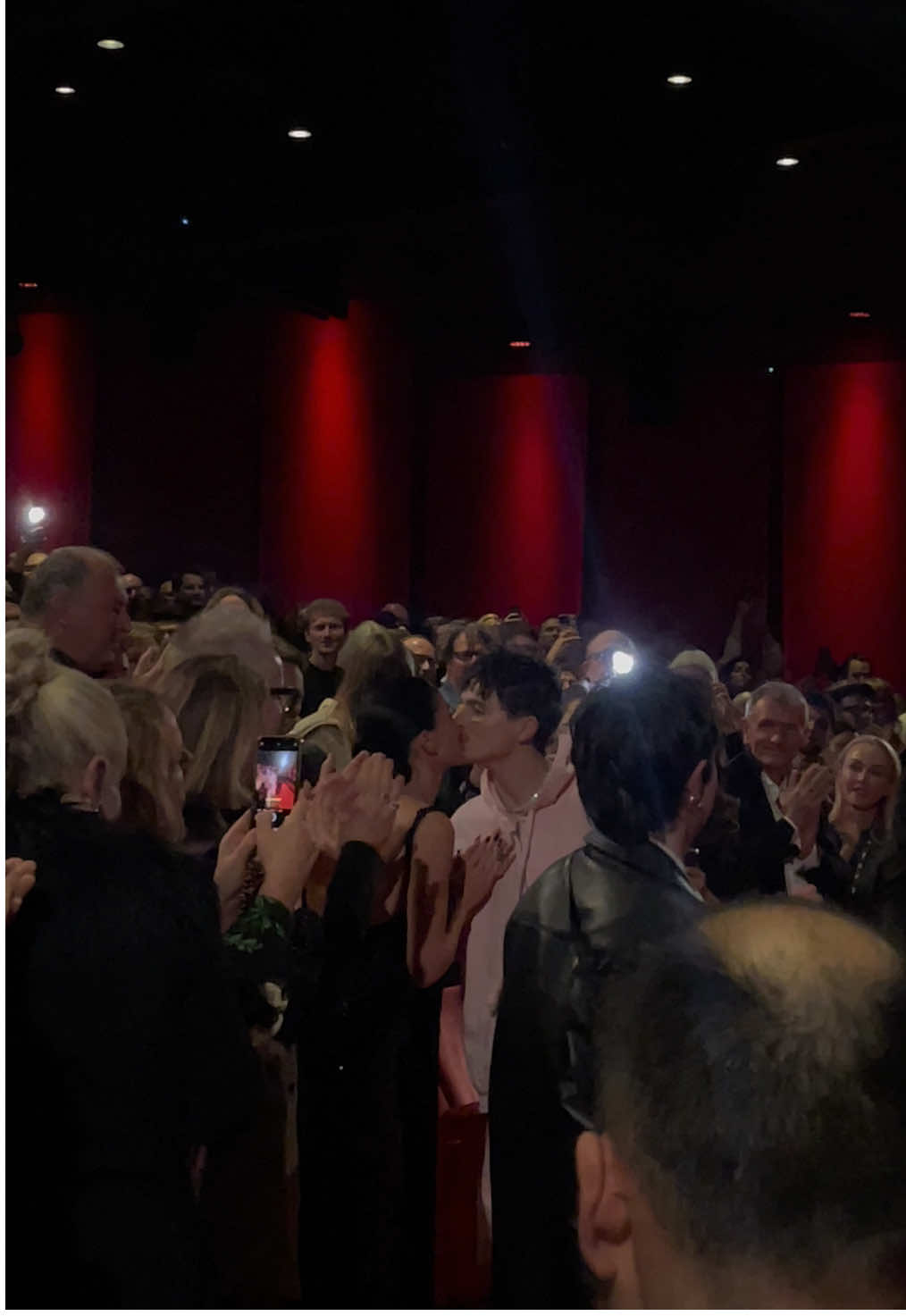 Kylie Jenner supporting Timothée Chalamet at the Berlin Film Festival #kyliejenner #timotheechalamet 