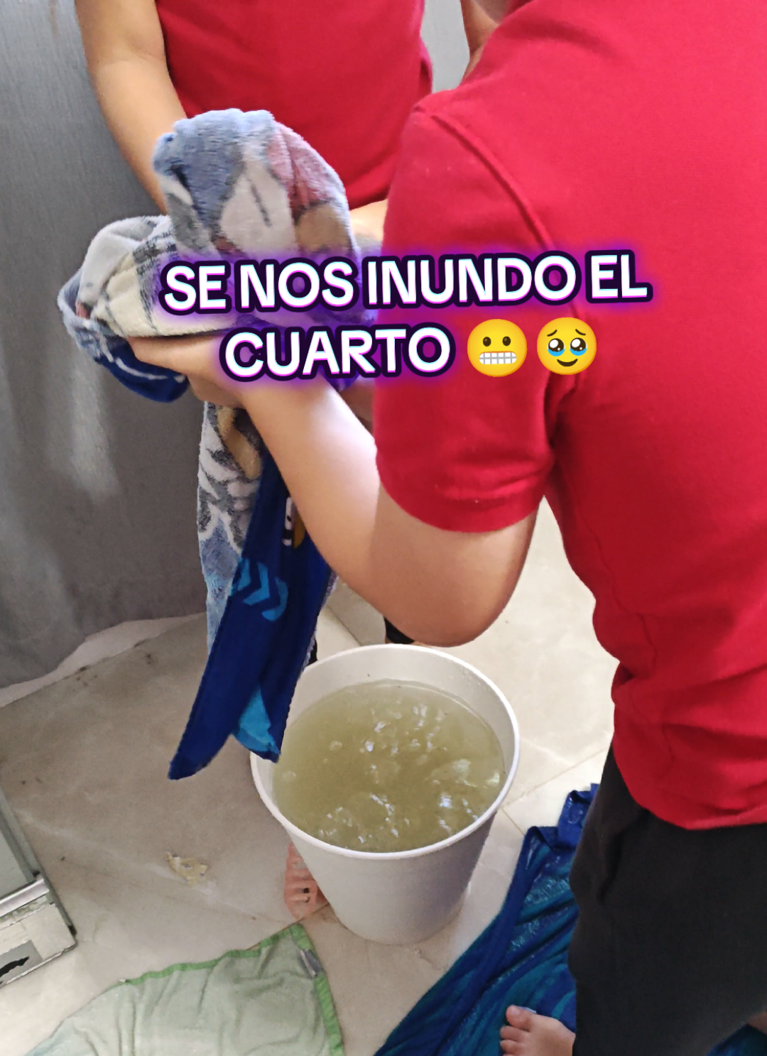 Se nos inundó el cuarto 