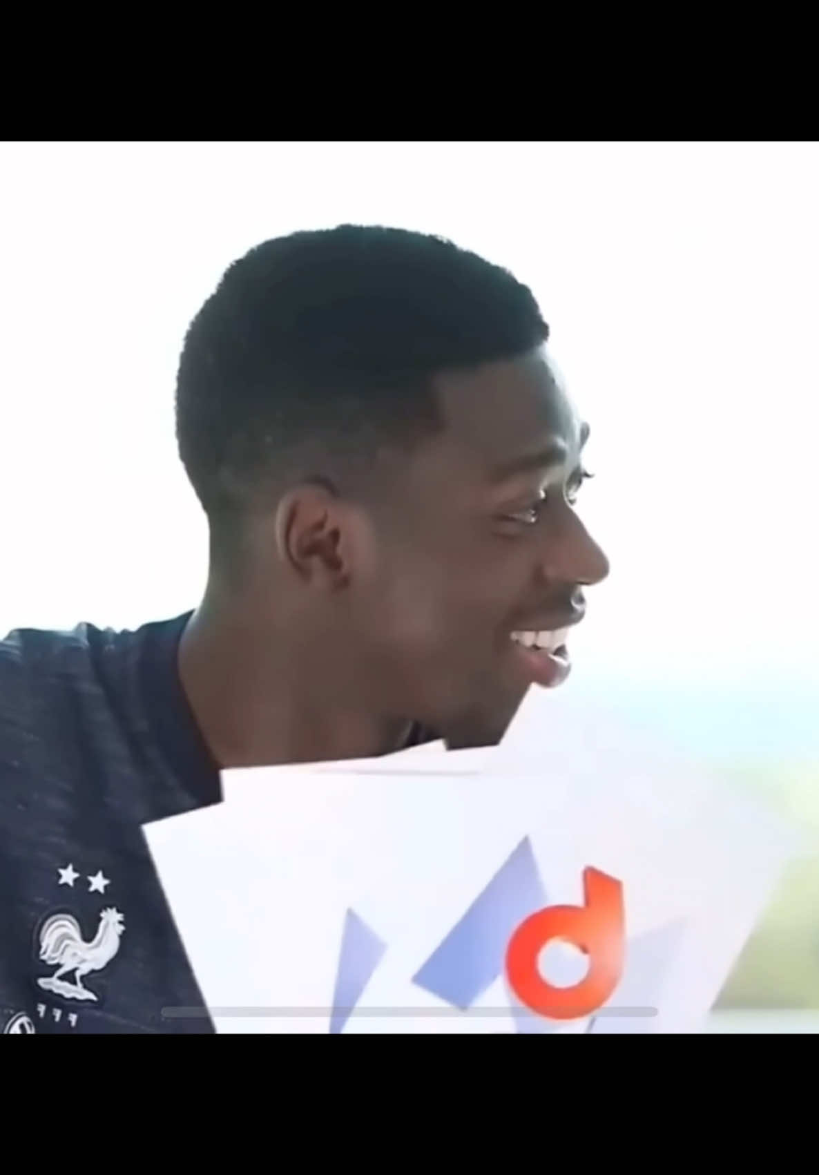 Dembélé moment’s 🤣 #pourtoi #football #dembele #interview #fyp 