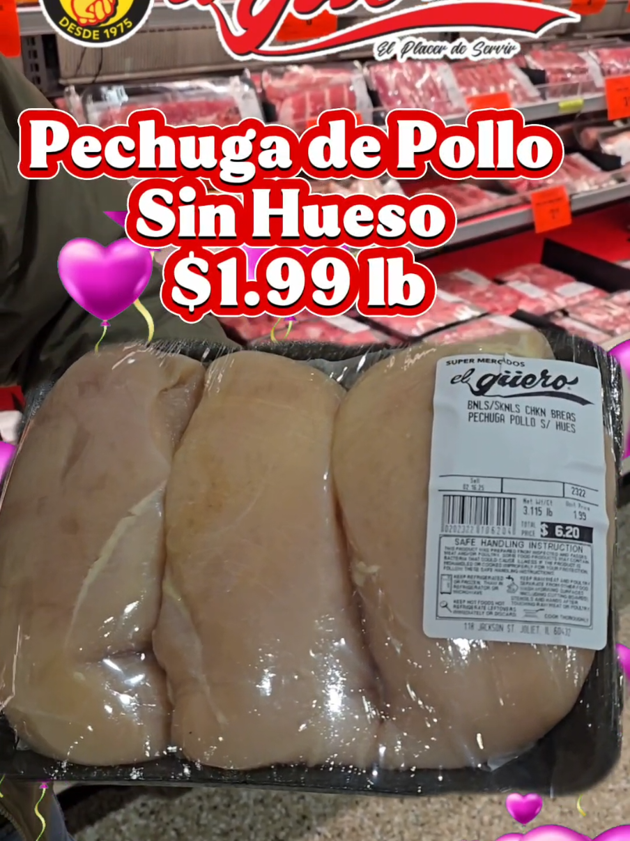 New sales Feb 12 to Feb 18 2025 www.supermercadoselguero.com   #elguero #supermercadoselguero #elguerochicago #elgueroaurora #elguerojoliet #elguerocresthill #elguerofreshmarket #sales #especial #venta #deals #parati #fyp > #fyp #paratupagina #carneparatacos #pechugadepollo #pechugasinhueso #tacomeat #tacos #carne #meat 