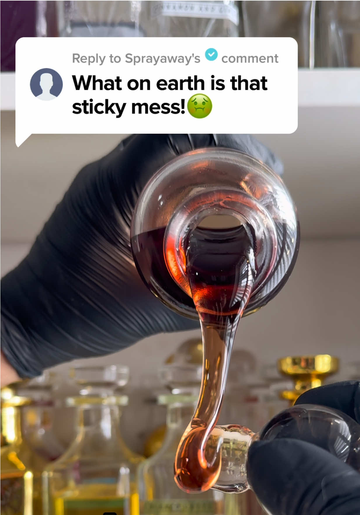👀 “That looks like slime.” 👀 “It must be sticky.” 👀 “That’s uncomfortable to wear.” ❌ WRONG. TRY AGAIN. ❌ This is Coco Ice—a magnificent thick brown perfume that smells like chocolate, ice, and orange. 🍫❄️🍊 It’s fresh, it’s seductive, and it’s built to last FOREVER. 🕰️ Oh, and did we mention? It’s an APHRODISIAC PHEROMONE. 😏 💨 Get yours before it’s too late. Click the link in bio. #arabianperfume #sticky #oud #perfumeoil #perfumetiktok #fyp 