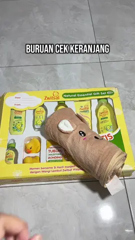 STOK TERBATAS MOMS, UDAH DAPAT FREE HANDUK LEHER JUGA #giftset #perlengkapanbayi #zwitsal #skincarebayi 