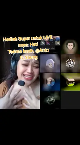 Terima kasih atas Hadiah luar biasa yang Anda kirim ke LIVE saya! Apresiasi Anda terhadap konten saya sangat berarti bagi saya. @Anto G_Young #livegift #hearts #hati 