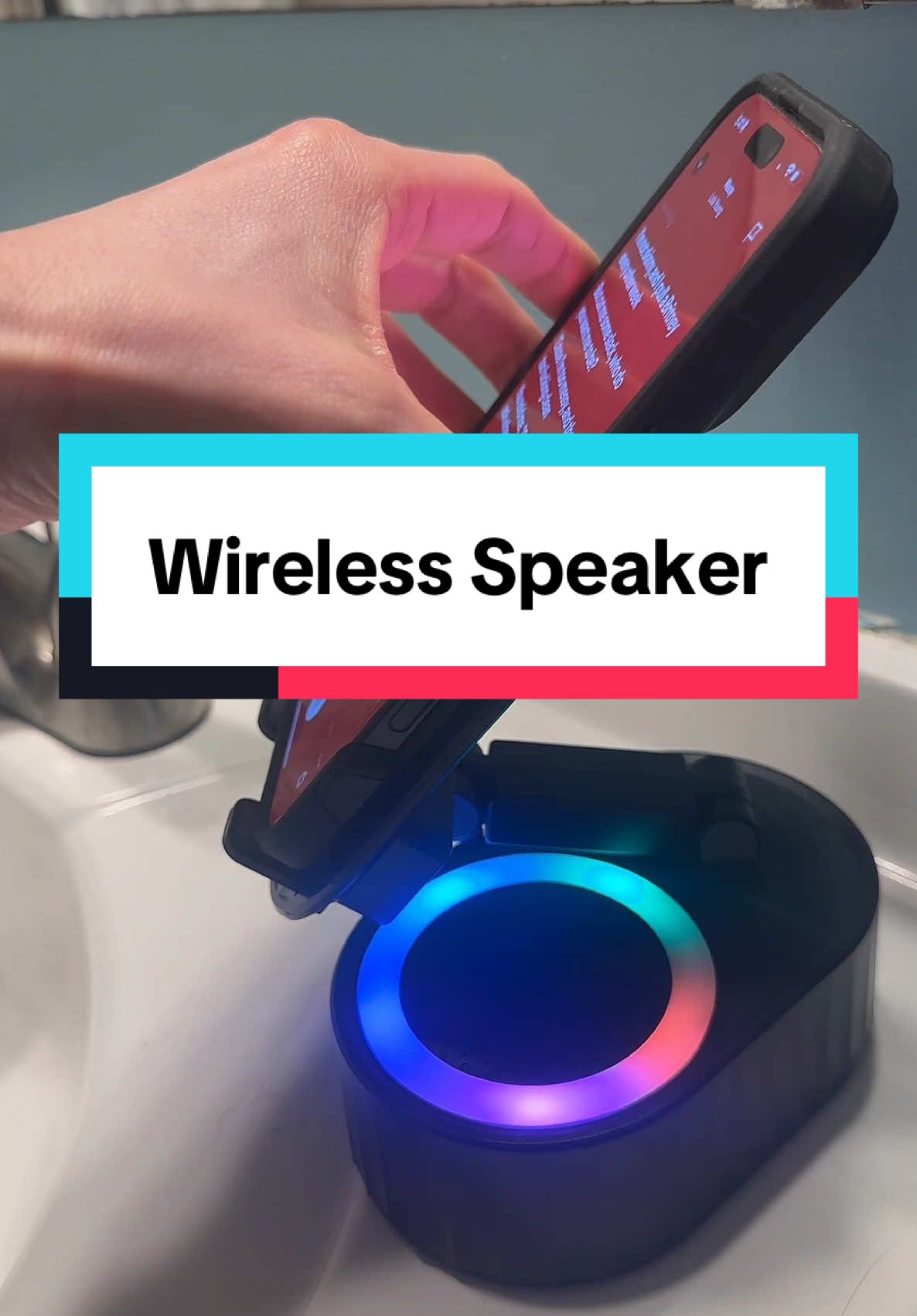 What took so long to make a speaker like this 👏 #inductionspeaker #speaker #showerspeaker #bluetoothspeaker #phonespeaker #phonemount #wirelessspeaker 