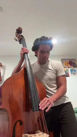 Making it sing<3 stay to the end for some chaos and atonality #fyp #foryou #basstok #livelooping 