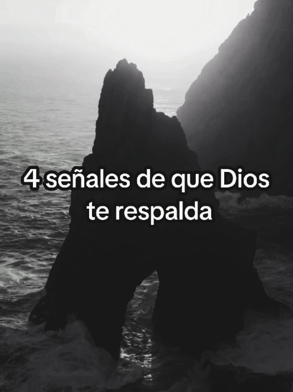 4 señales de que Dios te respalda.🙏🏻✝️#Dios #amen #oracionespoderosas #promesas #promesasdeDios #parati #Jesús #oracion #oracionescristianas #fe 