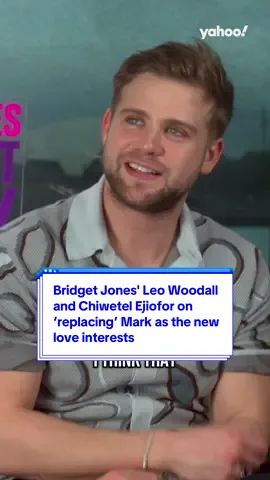 #BridgetJones' #LeoWoodall and #ChiwetelEjiofor on ‘replacing’ Mark and being the new love interests 💜 #bridgetjonesmadaboutheboy #bridgetjonesmovie #yahooaustralia 