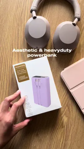 Most recommended powerbank to siskie! #powerbank #aesthetic #fyp