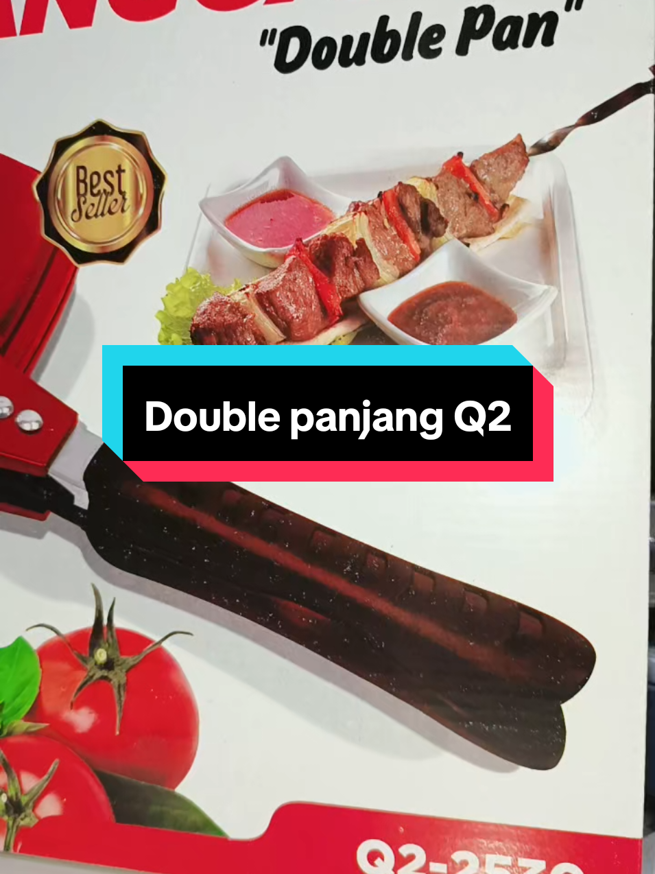 sekarang masak lebih praktis pakai double pan, bisa goreng sekalian panggang dalam 1 tempat🥰#amigoo #fyppppppppppppppppppppppp 