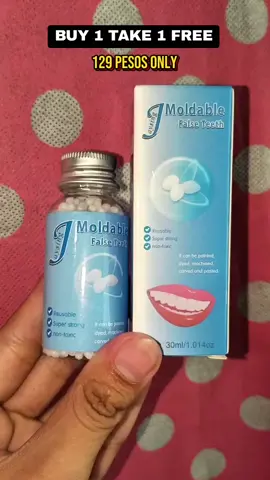 MOLDABLE TEETH RESTOCK!!!make ur own PUSTISO at affordable price!! disclaimer product price may vary after the promotion ends..  #moldableteeth #falseteeth #moldablefalseteeth 